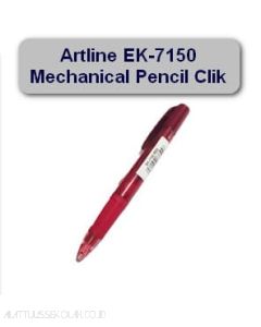 Contoh peralatan sekolah Artline EK-7150 Mechanical Pencil Clik It Ballpoint Standar dan gambarnya