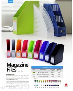 Jual Boxfile kotak berkas Bantex 4012-10 Magazine File A4 10 cm Black termurah harga grosir Jakarta