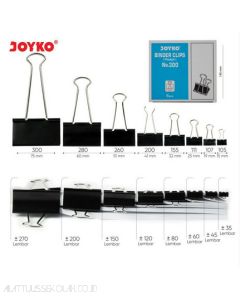 Joyko Binder Clip 300 Klip Penjepit kertas