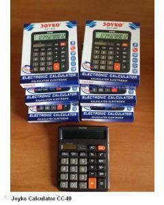 Contoh Joyko Calculator CC-40 Kalkulator Meja 12 Digit merek Joyko