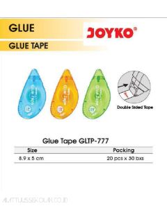 Contoh Joyko Glue Tape GLTP-777 Lem Pita Rolling merek Joyko