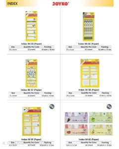 Gambar Sticky Note Pesan Tempel Joyko Index & Memo IM-56 (Kertas) merek Joyko