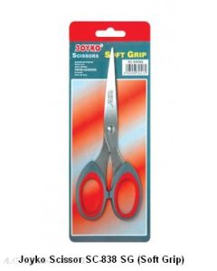 Foto Joyko Scissors SC-838 SG (Soft Grip) Gunting Serbaguna Kertas dan Kain merek Joyko