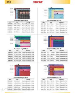 Foto Kantong Poket Resleting Dokument Joyko Document Bag DCB-34 B4 (Kombinasi) merek Joyko