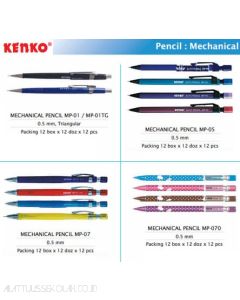 Katalog stationery Kenko MP-07 Pencil Mechanic Pensil Cetek Mekanik dan gambarnya