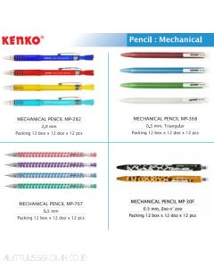 Macam macam atk Kenko MP-282 Pencil Mechanic Pensil Cetek Mekanik dan gambarnya