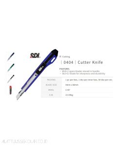 Foto Pisau Kater Kecil SDI 0404 Cutter Knife (A-300) supplier lengkap SDI