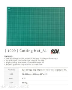 Katalog brosur gambar atk Cutting Mats type SDI 1009 Cutting Mat (A1 / 36" x 24") Tatakan Alas Potong Cutter