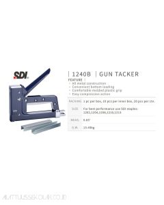 Katalog perlengkapan sekolah SDI 1240B Gun Tacker Stapler Sofa dan Kulit dan gambarnya