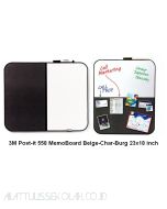 3M Post-it Lengkap murah barang Perlengkapan Kantor 3M Post-it 558 MemoBoard Beige-Char-Burg 23x18 inch di toko alat tulis grosir Bina Mandiri stationery