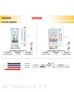 Foto Joyko Color Marker CMK-53-12 Spidol Kecil 12 Warna merek Joyko