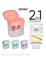 Foto Joyko Sharpener B-24PTL Rautan Serutan Peruncing Pensil merek Joyko