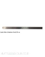 Foto Mistar Penggaris Besi Panjang 50 cm Joyko Stainless Steel Ruler RL-ST50 merek Joyko