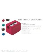 Jual Rautan Pensil SDI 0139B Pencil Sharpener termurah harga grosir Jakarta