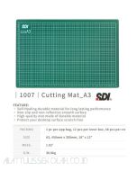 sample Image perlengkapan Tatakan Alas Potong Cutter SDI 1007 Cutting Mat (A3 / 18" x 12")