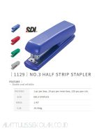 sample Image atk Alat Jepret Kertas SDI 1129 Stapler No.3 (HD-50)