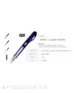 Foto Pisau Kater Kecil SDI 0404 Cutter Knife (A-300) supplier lengkap SDI