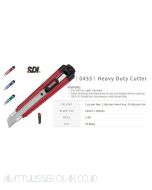 Contoh peralatan kantor SDI 0433 Cutter Knife (L-500) Auto Lock Pisau Kater Besar dan gambarnya