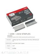 Brosur gambar atk SDI 1204 Staples 24/6 (No. 3) Isi Stapler