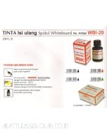 Gambar alat tulis Isi Ulang Spidol type Snowman WBI-20 Whiteboard Marking Ink Black Tinta Spidol Papan Tulis